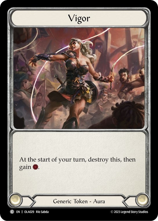 Vigor // Gold [OLA029] (Heavy Hitters Olympia Blitz Deck) | Total Play