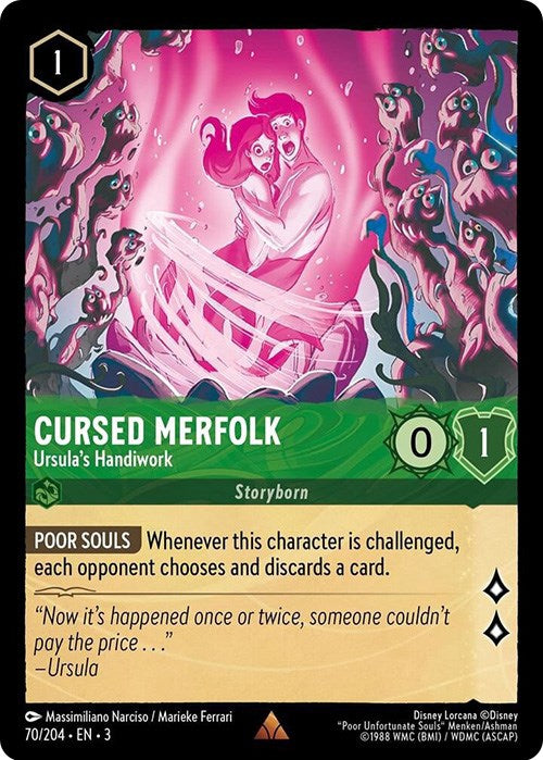 Cursed Merfolk - Ursula's Handiwork (70/204) [Into the Inklands] | Total Play