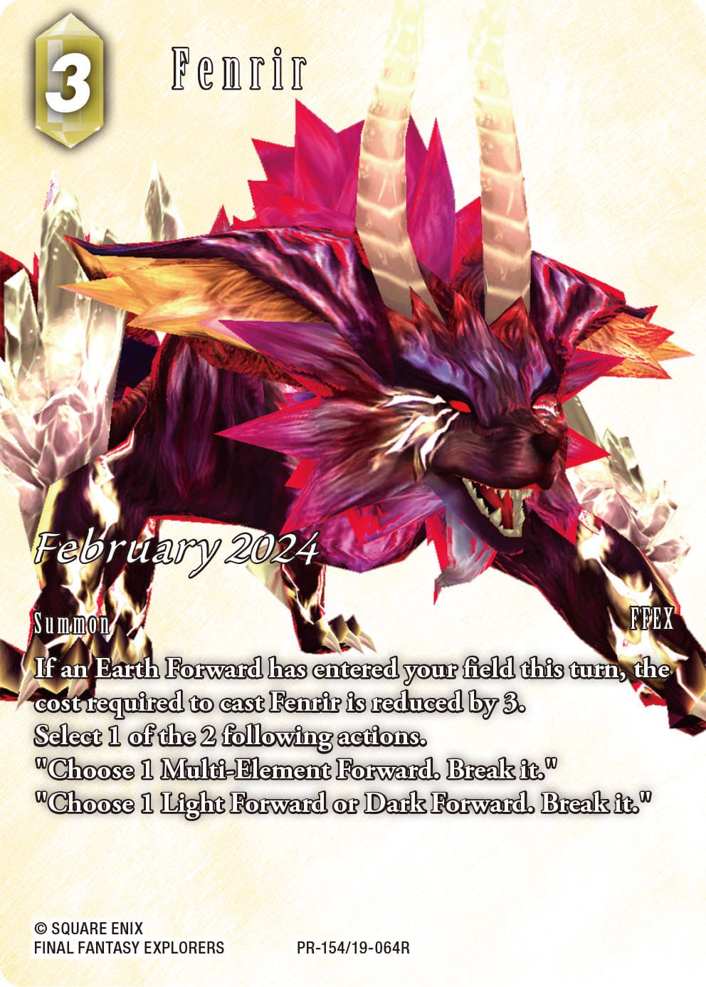 Fenrir (February 2024) [Promo Cards] | Total Play