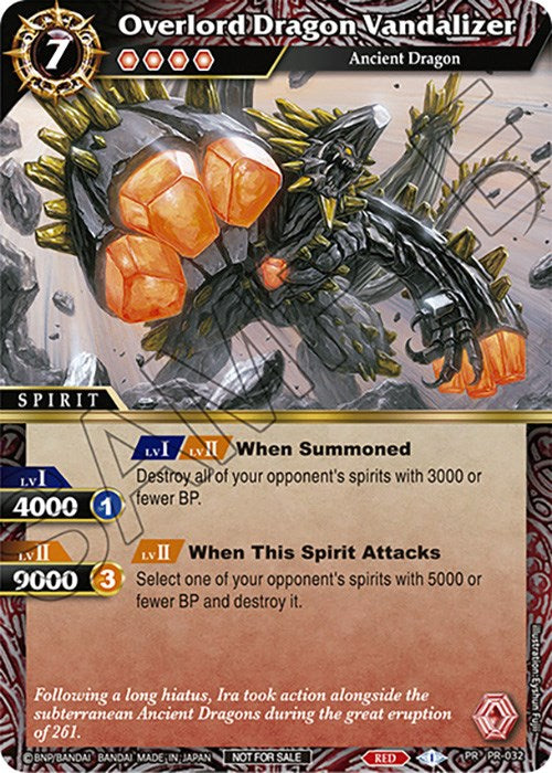 Overlord Dragon Vandalizer (Tournament Pack Vol. 4) (PR-032) [Launch & Event Promos] | Total Play