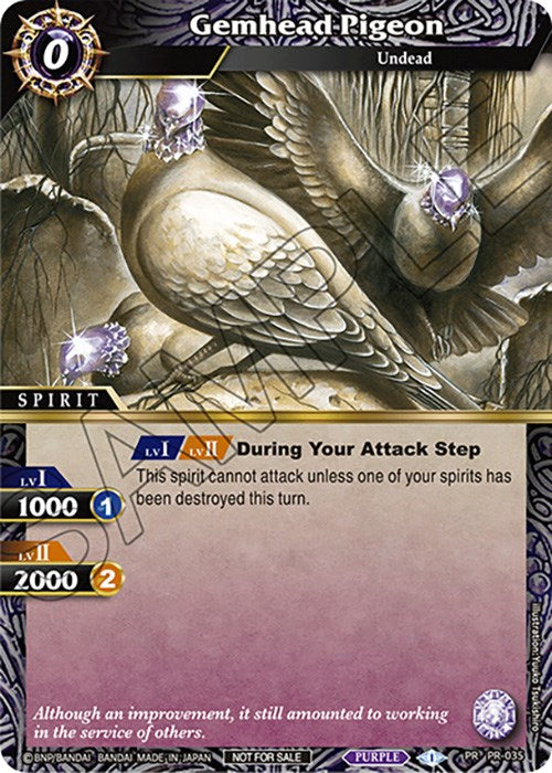 Gemhead Pigeon (Tournament Pack Vol. 4) (PR-035) [Launch & Event Promos] | Total Play