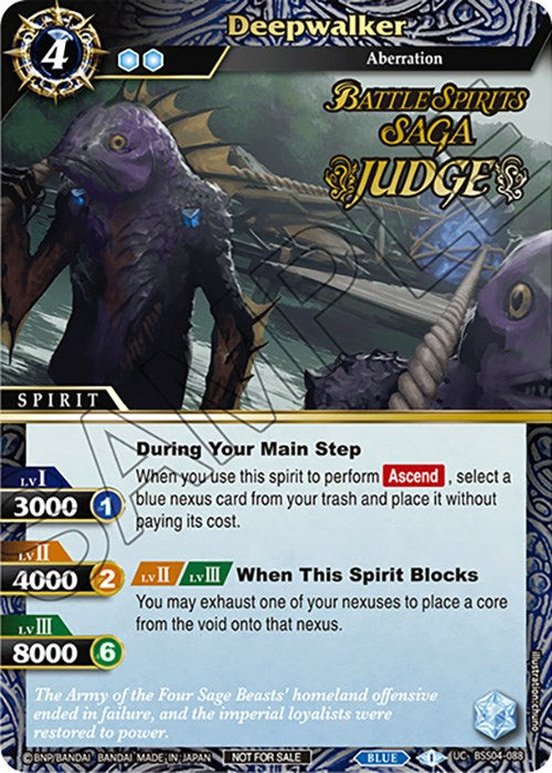 Deepwalker (Judge Pack Vol. 4) (BSS04-088) [Launch & Event Promos] | Total Play