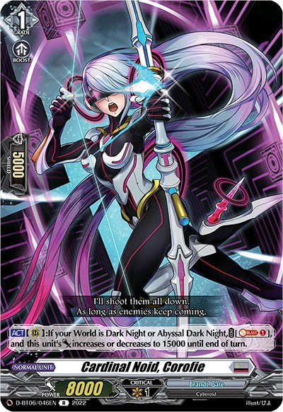 Cardinal Noid, Corofie (D-BT06/046EN) [Blazing Dragon Reborn] | Total Play