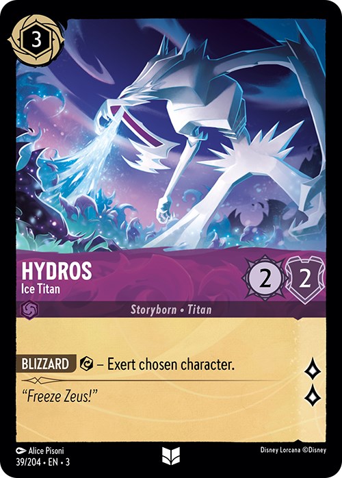 Hydros - Ice Titan (39/204) [Into the Inklands] | Total Play