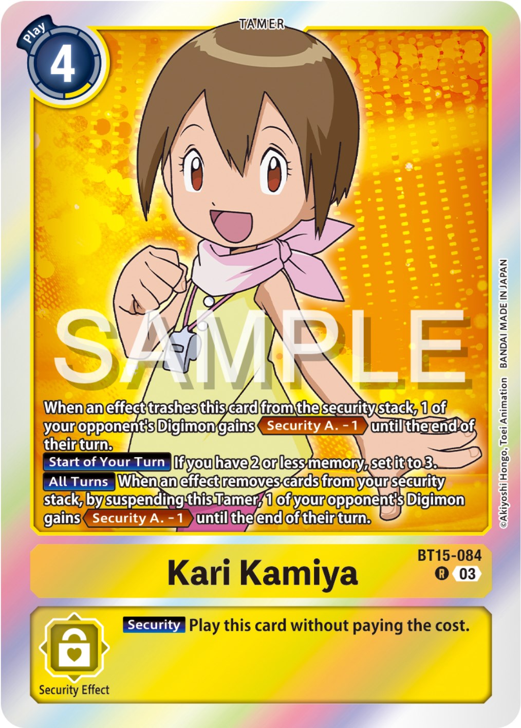 Kari Kamiya [BT15-084] [Exceed Apocalypse] | Total Play