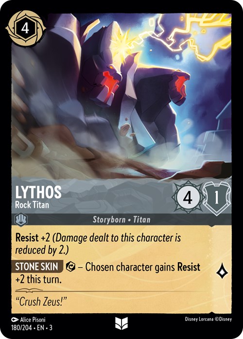 Lythos - Rock Titan (180/204) [Into the Inklands] | Total Play
