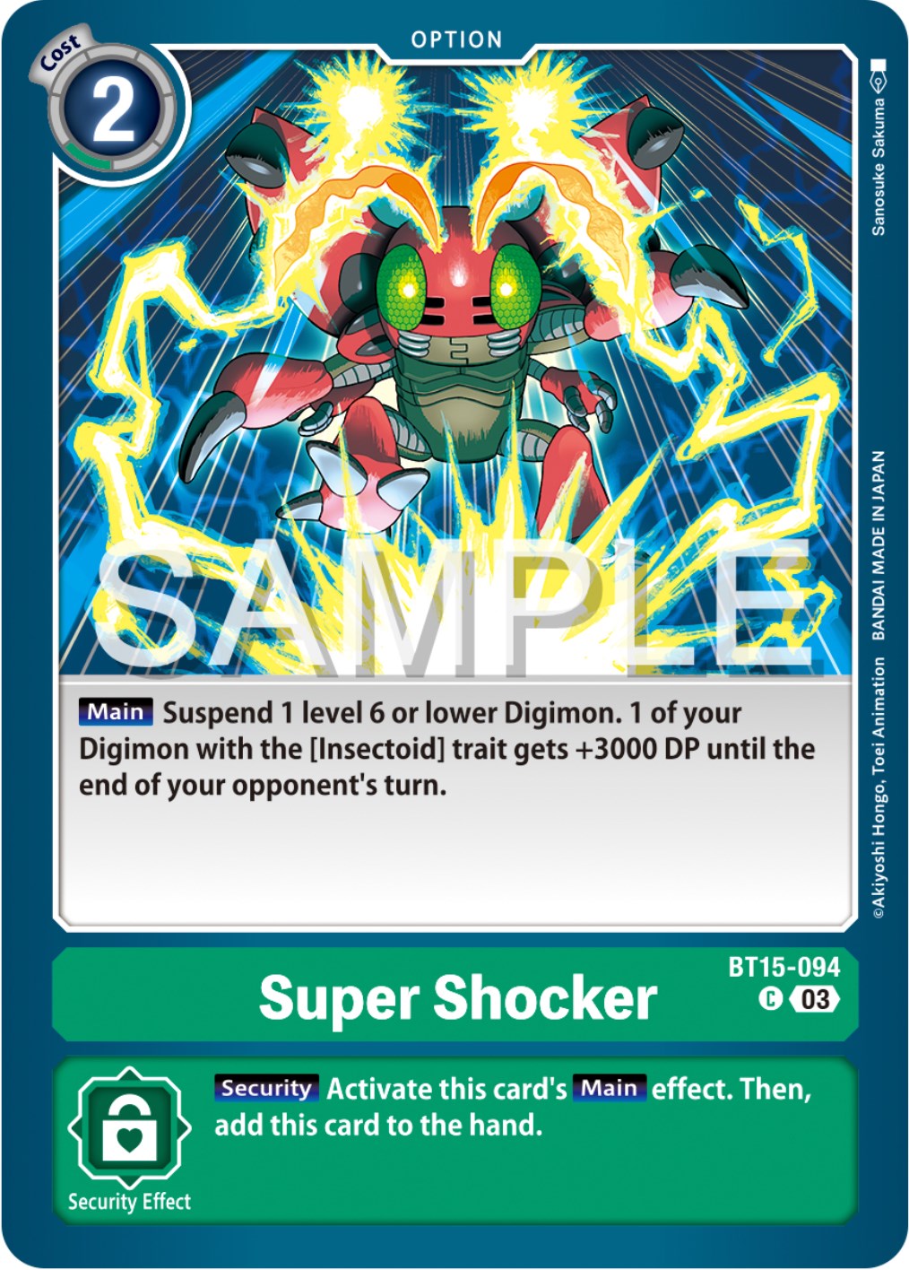 Super Shocker [BT15-094] [Exceed Apocalypse] | Total Play