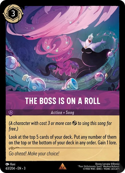 The Boss is on a Roll (63/204) [Into the Inklands] | Total Play
