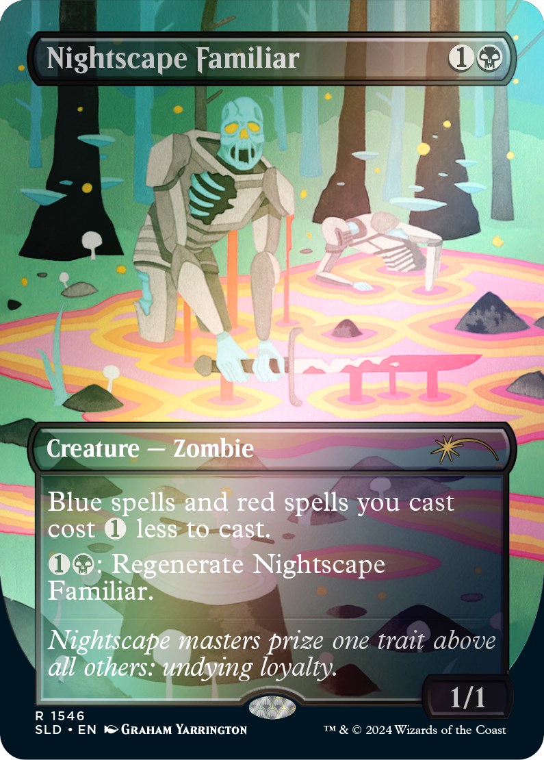Nightscape Familiar (Rainbow Foil) [Secret Lair Drop Series] | Total Play