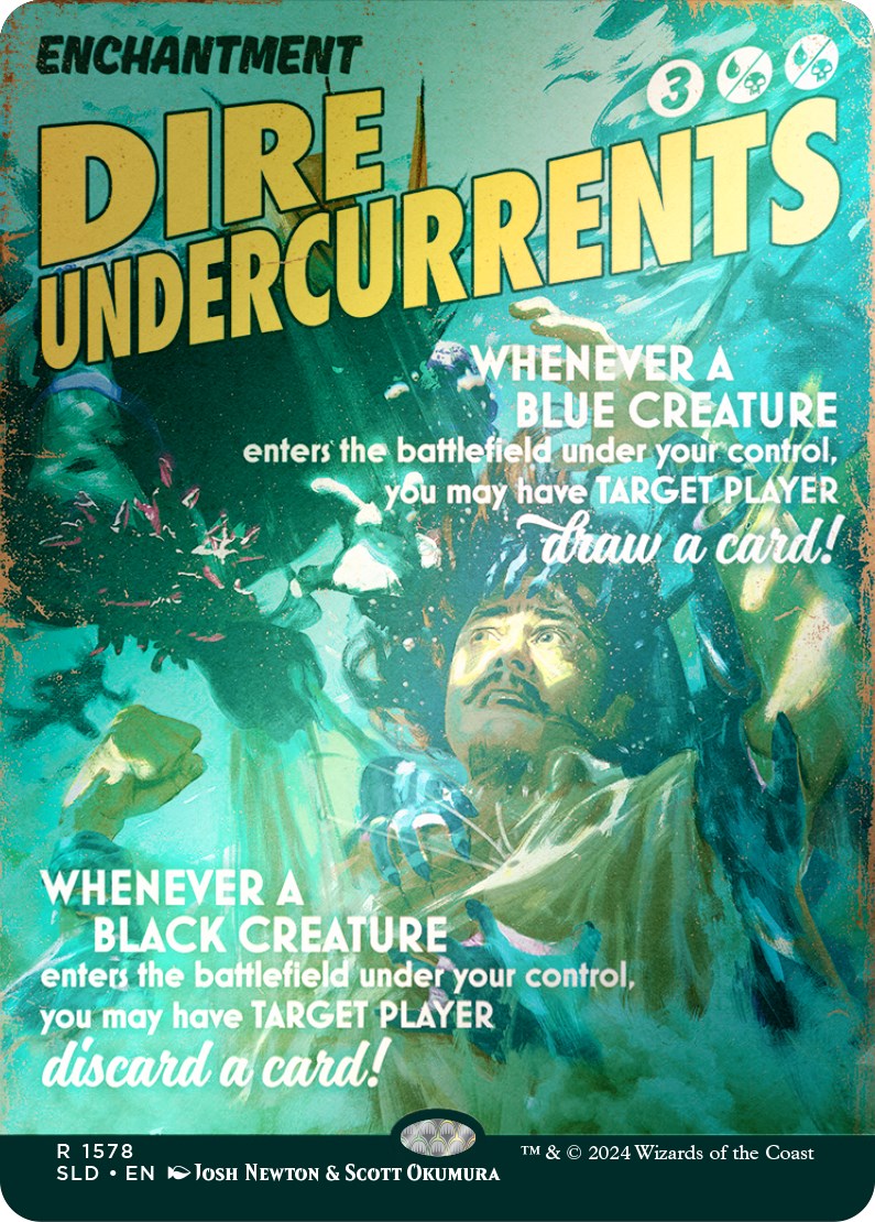 Dire Undercurrents (Rainbow Foil) [Secret Lair Drop Series] | Total Play