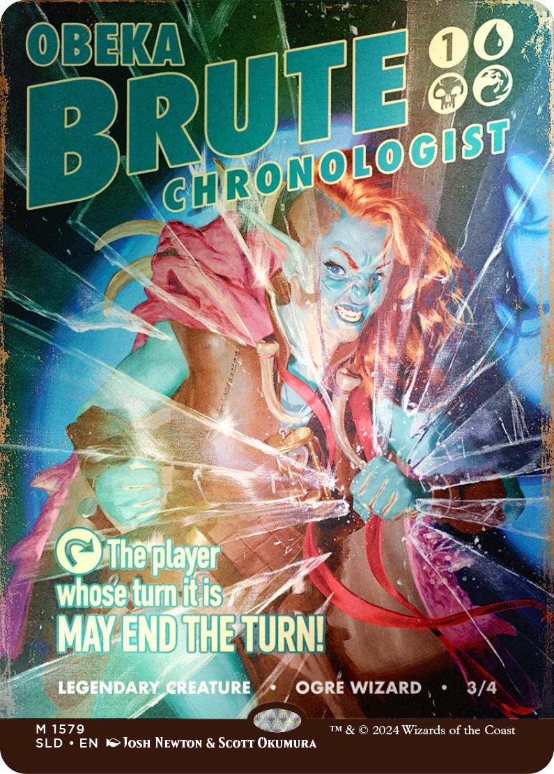 Obeka, Brute Chronologist (Rainbow Foil) [Secret Lair Drop Series] | Total Play