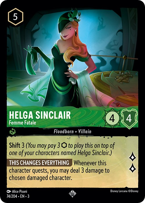 Helga Sinclair - Femme Fatale (74/204) [Into the Inklands] | Total Play