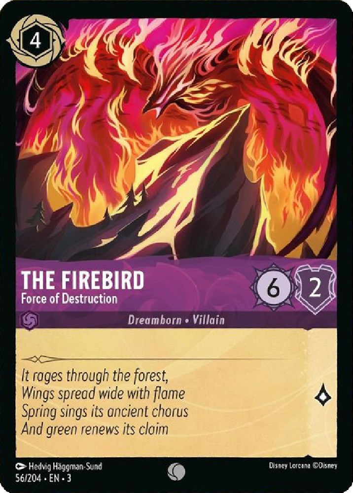 The Firebird - Force of Destruction (56/204) [Into the Inklands] | Total Play