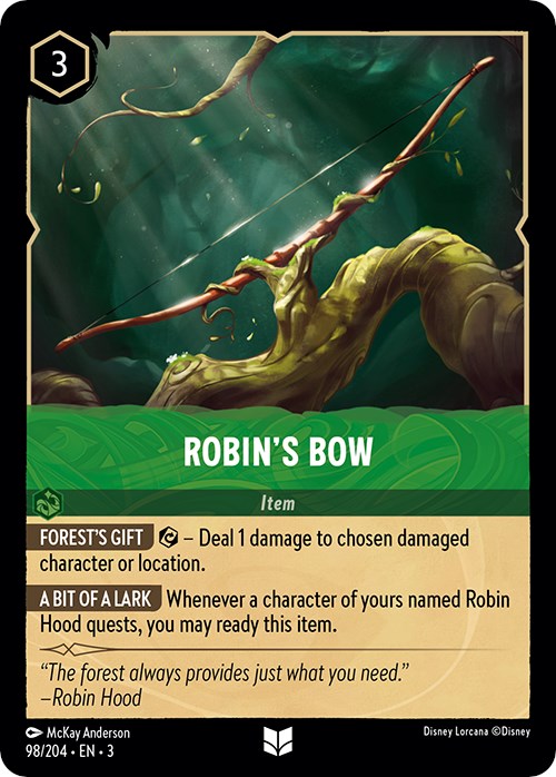 Robin's Bow (98/204) [Into the Inklands] | Total Play