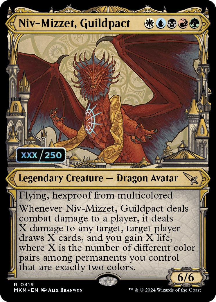 Niv-Mizzet, Guildpact (Serialized) [Murders at Karlov Manor] | Total Play