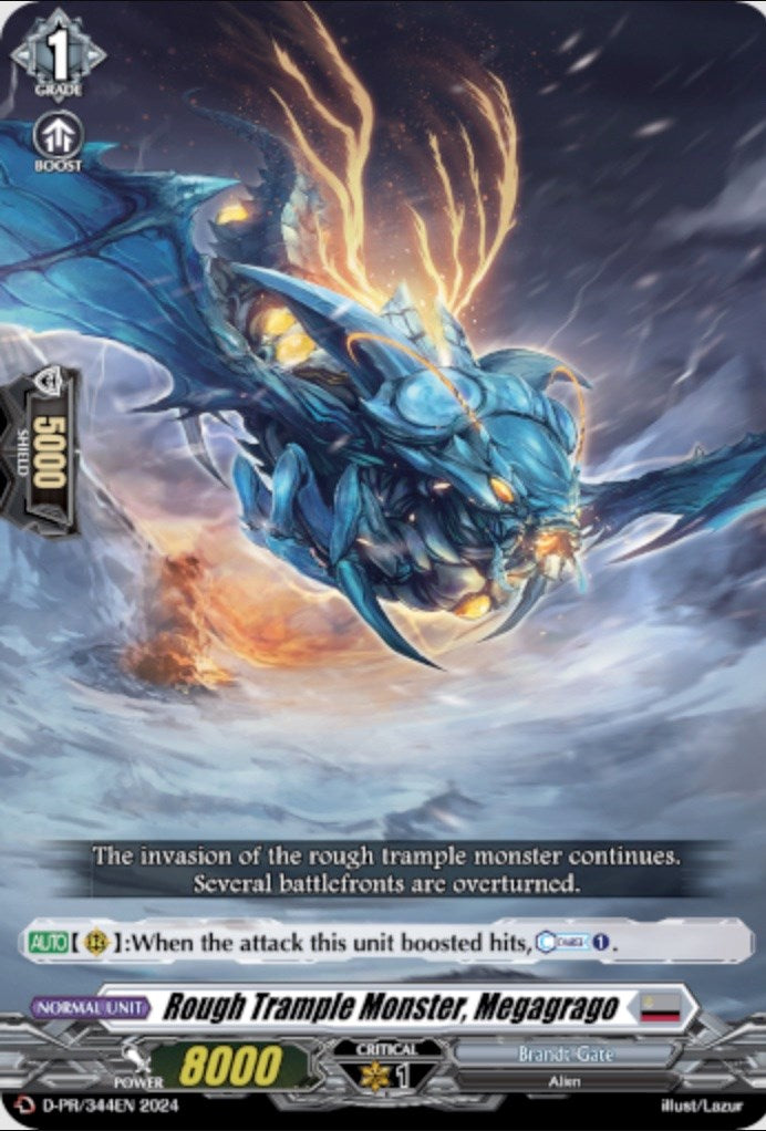 Rough Trample Monster, Megagrago (D-PR/344EN) [D Promo Cards] | Total Play