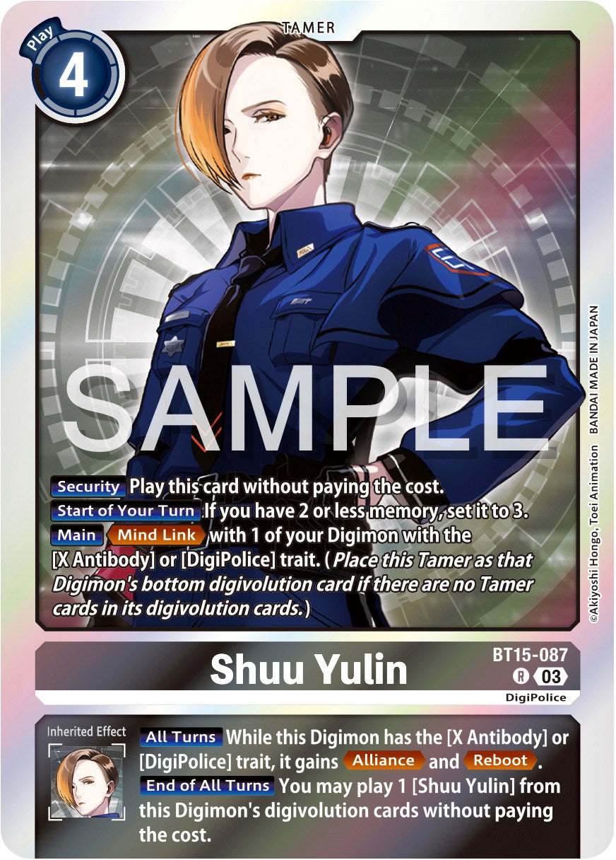 Shuu Yulin [BT15-087] [Exceed Apocalypse] | Total Play