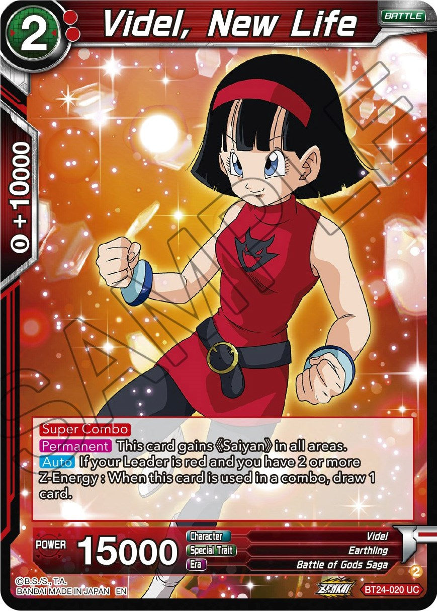 Videl, New Life (BT24-020) [Beyond Generations] | Total Play