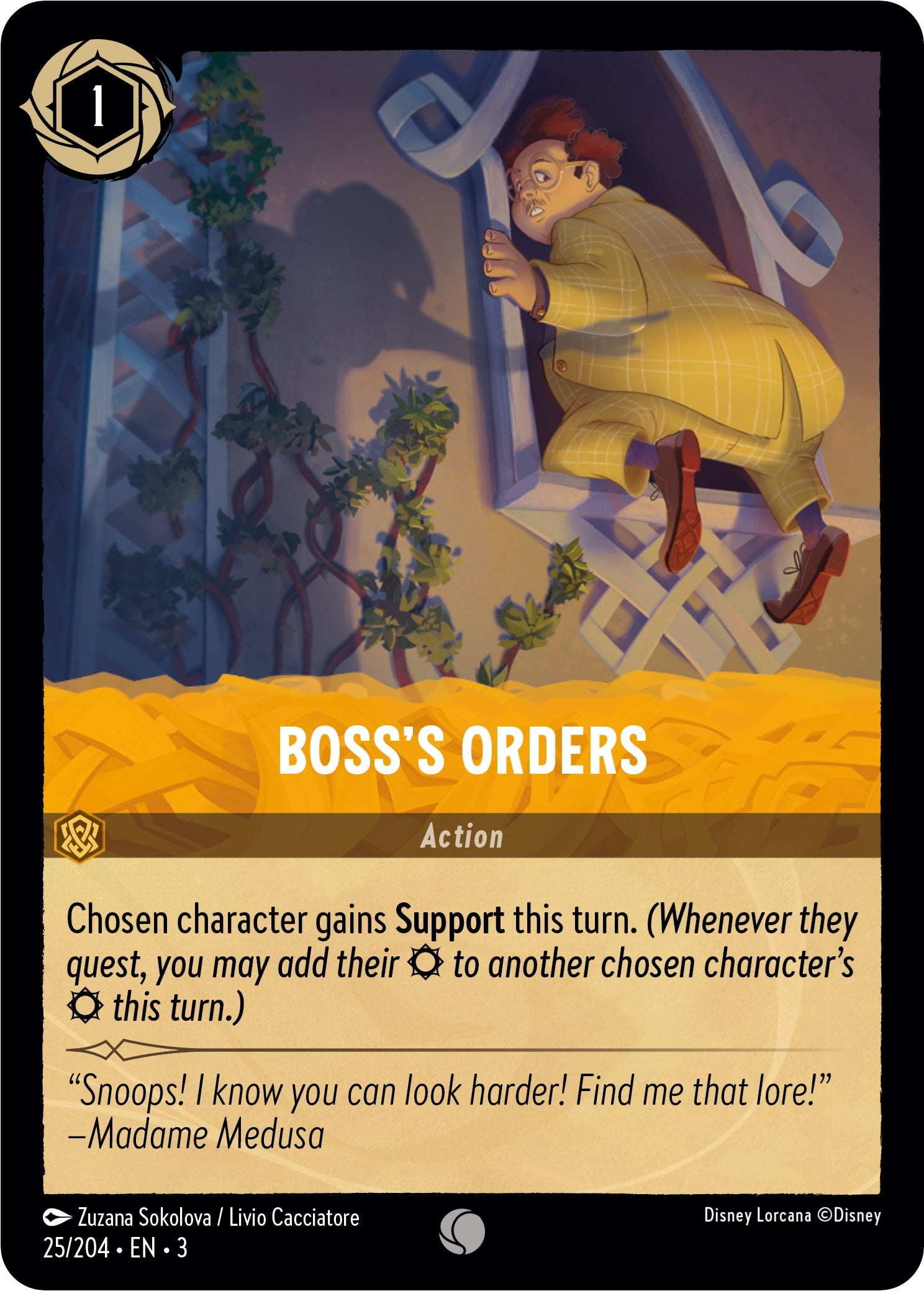 Boss's Orders (25/204) [Into the Inklands] | Total Play