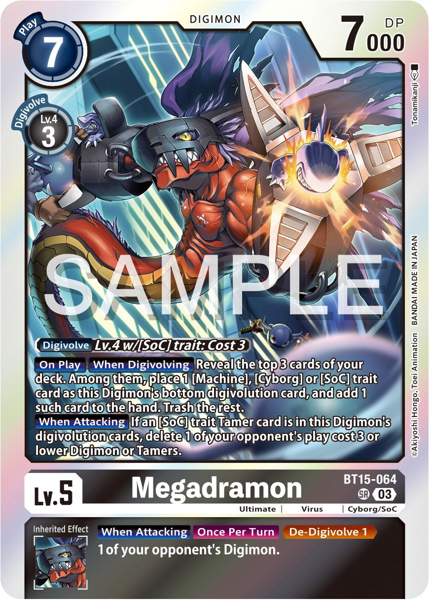 Megadramon [BT15-064] [Exceed Apocalypse] | Total Play