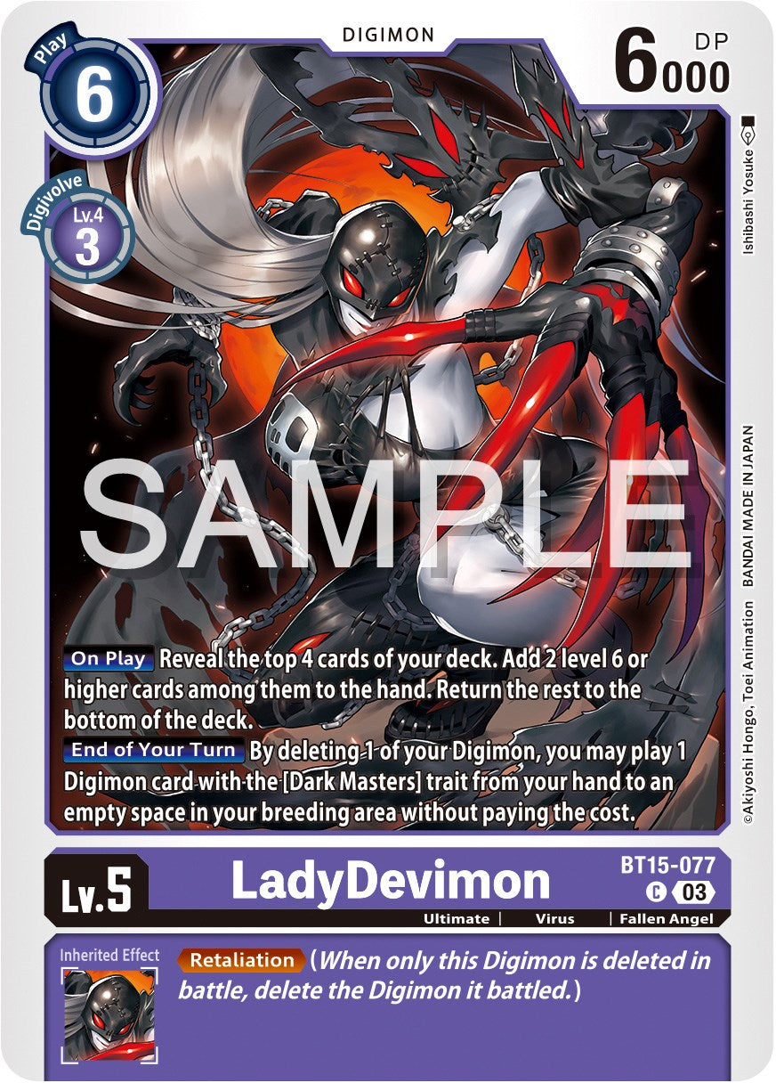 LadyDevimon [BT15-077] [Exceed Apocalypse] | Total Play