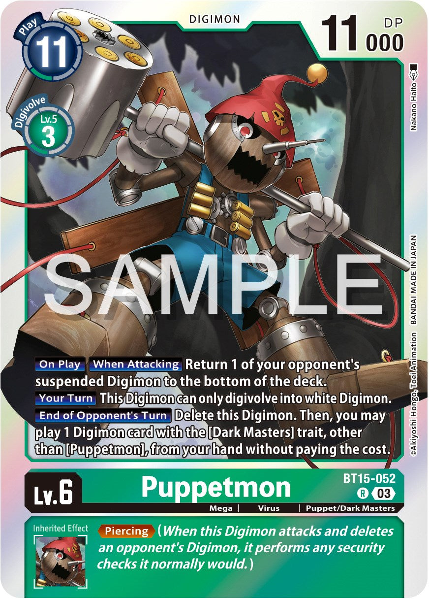 Puppetmon [BT15-052] [Exceed Apocalypse] | Total Play