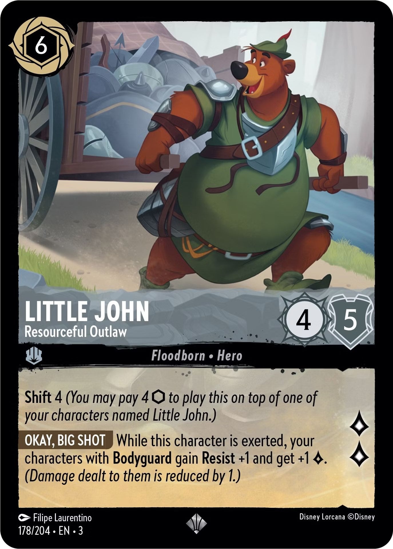 Little John - Resourceful Outlaw (178/204) [Into the Inklands] | Total Play