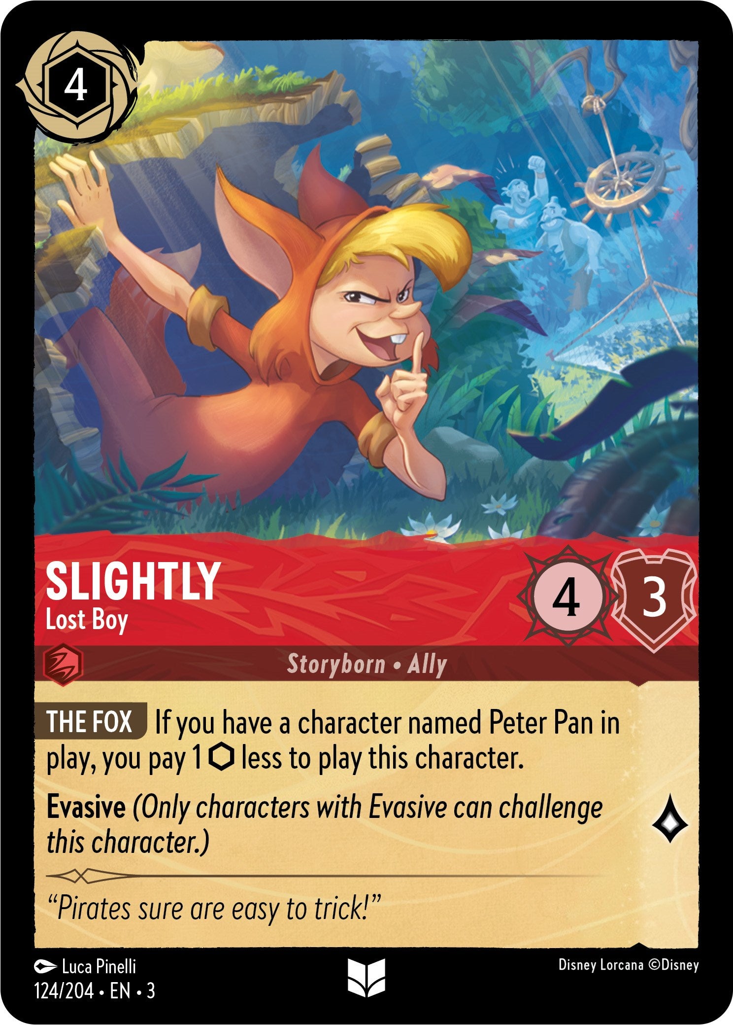 Slightly - Lost Boy (124/204) [Into the Inklands] | Total Play