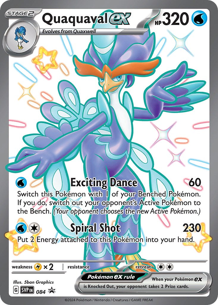 Quaquaval ex (084) (Jumbo Card) [Scarlet & Violet: Black Star Promos] | Total Play