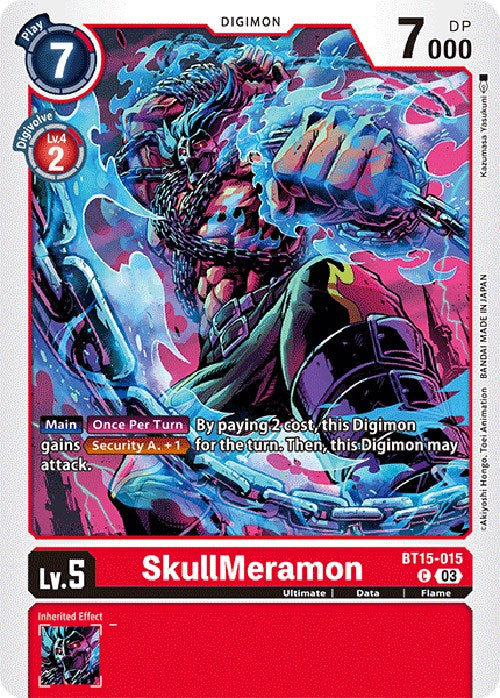 SkullMeramon [BT15-015] [Exceed Apocalypse] | Total Play