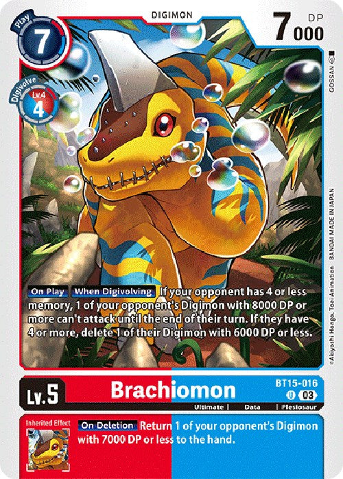 Brachiomon [BT15-016] [Exceed Apocalypse] | Total Play