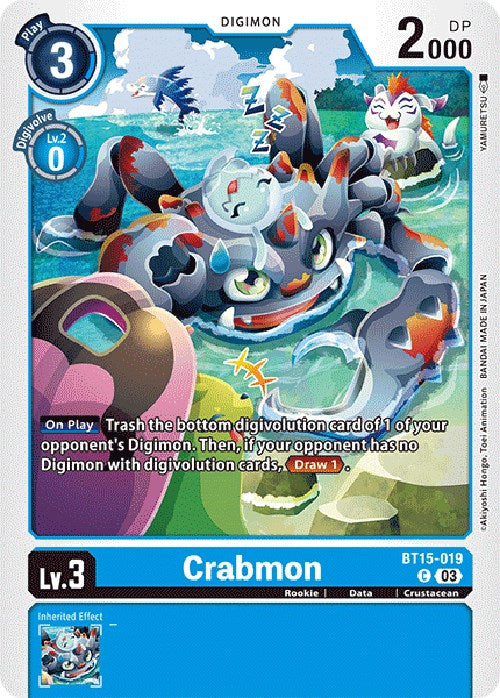 Crabmon [BT15-019] [Exceed Apocalypse] | Total Play