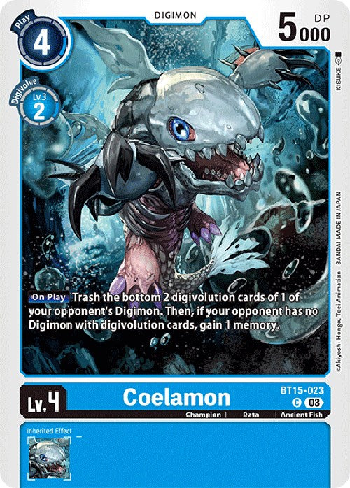 Coelamon [BT15-023] [Exceed Apocalypse] | Total Play