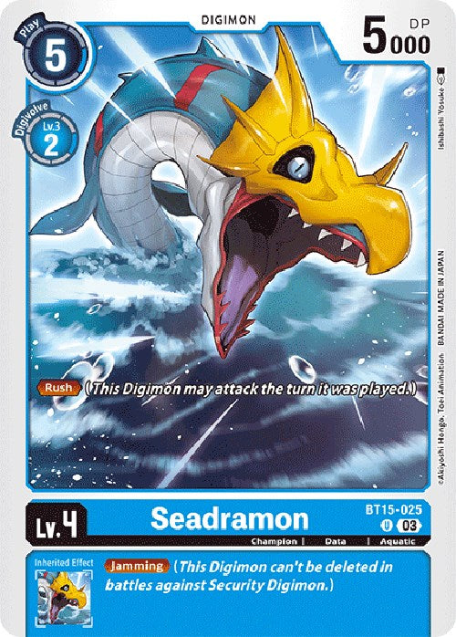 Seadramon [BT15-025] [Exceed Apocalypse] | Total Play