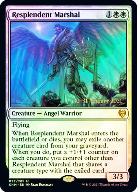 Resplendent Marshal [Kaldheim Prerelease Promos] | Total Play