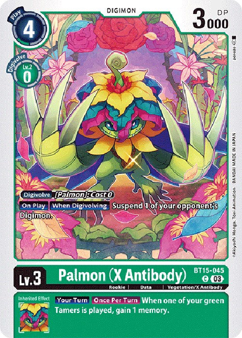 Palmon (X Antibody) [BT15-045] [Exceed Apocalypse] | Total Play