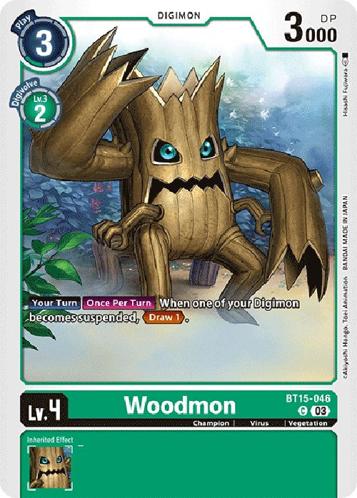 Woodmon [BT15-046] [Exceed Apocalypse] | Total Play