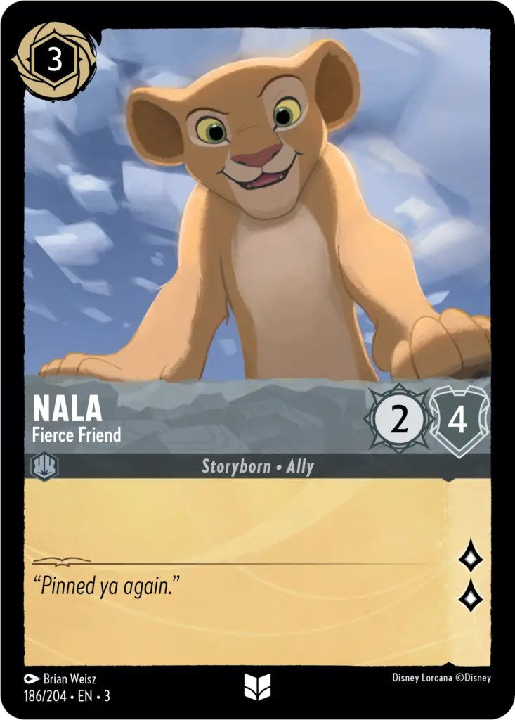 Nala - Fierce Friend (186/204) [Into the Inklands] | Total Play