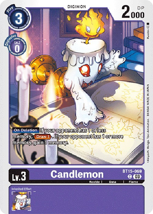 Candlemon [BT15-069] [Exceed Apocalypse] | Total Play