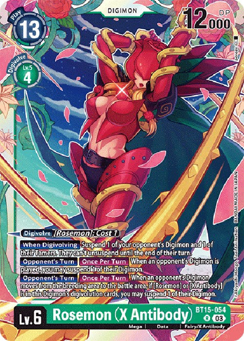 Rosemon [BT15-054] (X Antibody) [Exceed Apocalypse] | Total Play