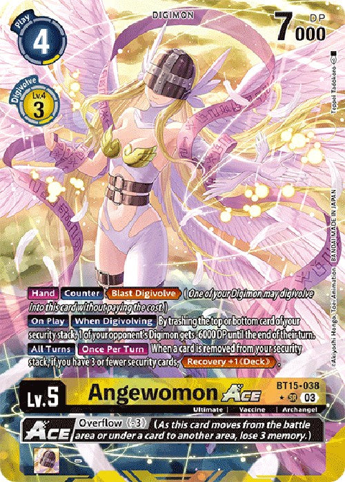 Angewomon Ace [BT15-038] (Alternate Art) [Exceed Apocalypse] | Total Play