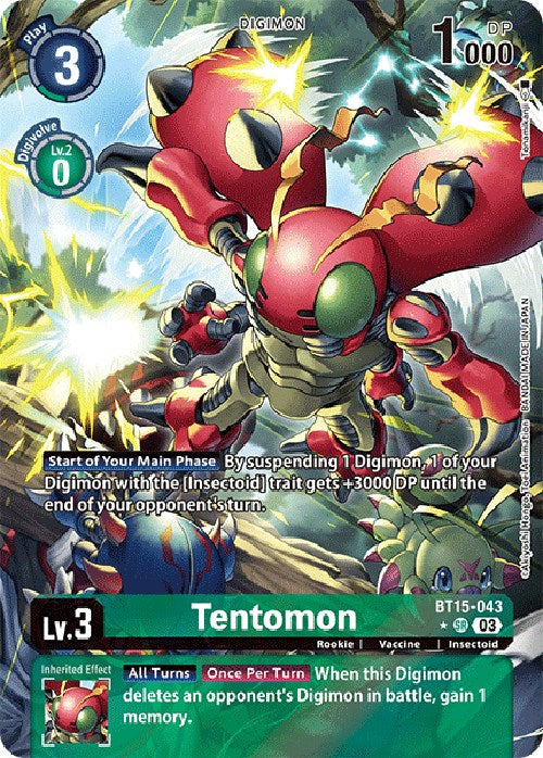 Tentomon [BT15-043] (Alternate Art) [Exceed Apocalypse] | Total Play