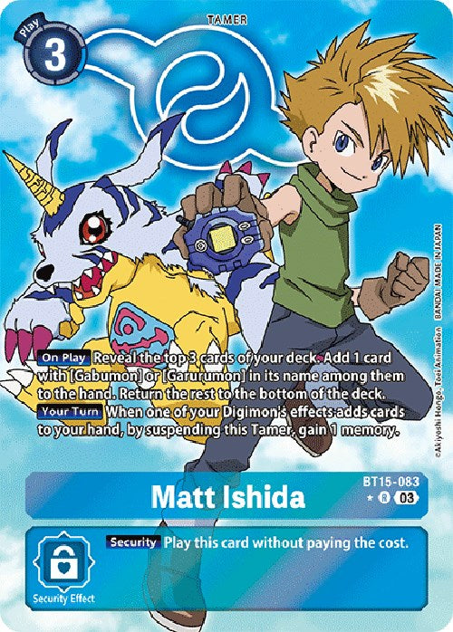 Matt Ishida [BT15-083] (Alternate Art) [Exceed Apocalypse] | Total Play