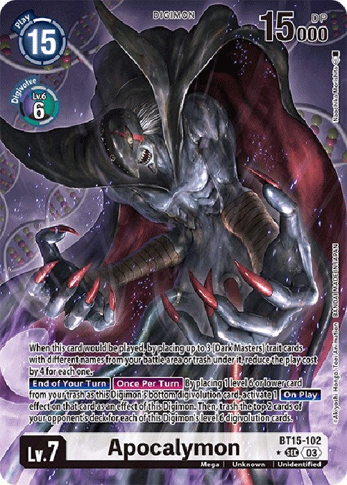 Apocalymon [BT15-102] (Alternate Art) [Exceed Apocalypse] | Total Play