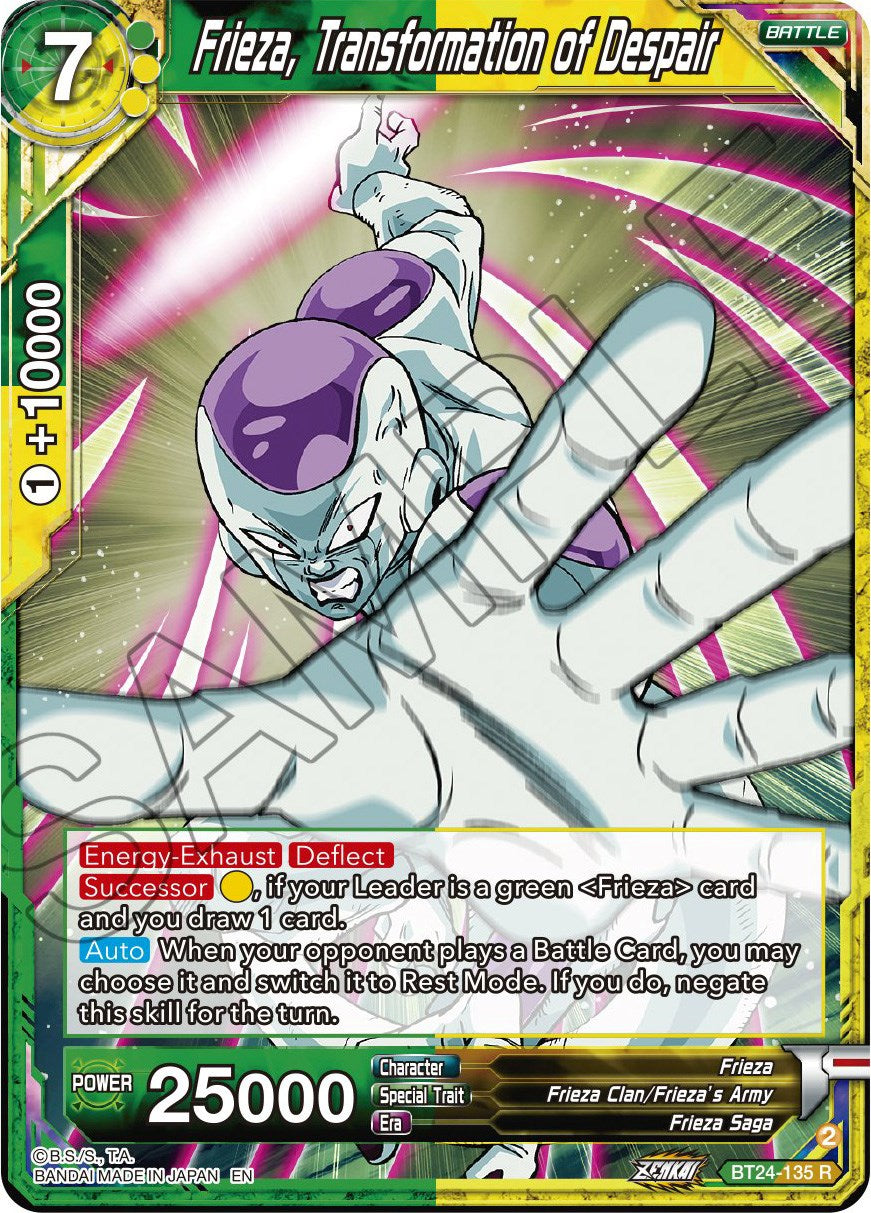 Frieza, Transformation of Despair (BT24-135) [Beyond Generations] | Total Play