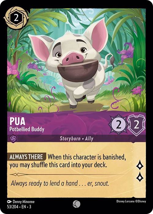 Pua - Potbellied Buddy (53/204) [Into the Inklands] | Total Play