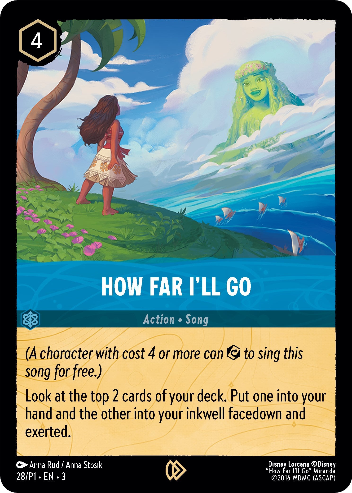 How Far I'll Go (28) [Promo Cards] | Total Play