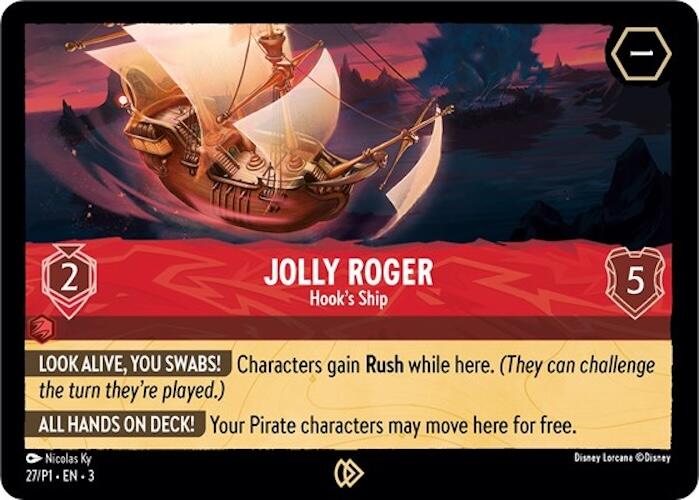 Jolly Roger - Hook's Ship (27) [Promo Cards] | Total Play