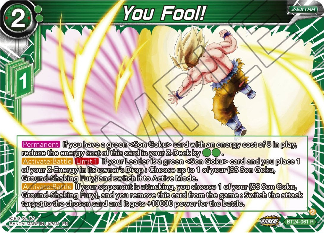 You Fool! (BT24-061) [Beyond Generations] | Total Play