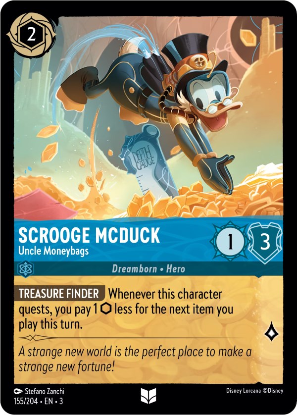 Scrooge McDuck - Uncle Moneybags (155/204) [Into the Inklands] | Total Play